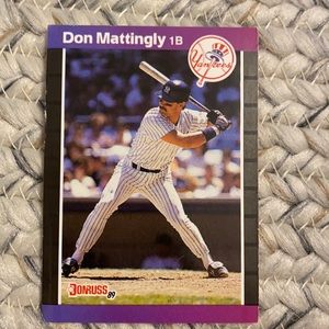 1989 Don Mattingly Card